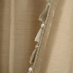 Lush Décor Luxury Regency Faux Silk Two Tone Tassel Window Curtain Panels Taupe 52x84 Set 15 Lush Décor Luxury Regency Faux Silk Two Tone Tassel Window Curtain Panels Taupe 52x84 Set -Beautiful House GUEST 4b7d5a3c 2921 4e5d 84ad b8ba39f7ffe0
