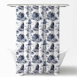 French Country Toile Single Shower Curtain - Lush Décor 10 French Country Toile Single Shower Curtain - Lush Décor -Beautiful House GUEST 4e6f9241 d109 442f b83a a3b094e78c2a