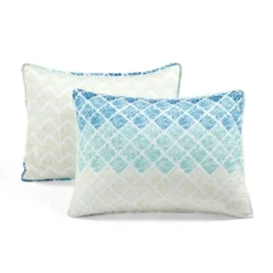 3pc Medallion Ombre Quilt & Sham Set - Lush Décor -Beautiful House GUEST 4f839ccf ca6f 4ee2 a702 129e94ee8976