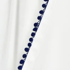 Lush Décor Pom Pom Window Curtain Panel Navy Single 50X63+2 7 Lush Décor Pom Pom Window Curtain Panel Navy Single 50X63+2 -Beautiful House GUEST 4f9eb69d 1fda 47bc a3e1 cd3d71f1cb6e