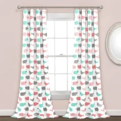 Whale Window Curtain - Lush Décor -Beautiful House GUEST 5330ae0a 0d6c 4bc2 ab99 348eec9e2e61