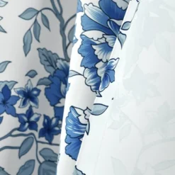 Set Of 2 (84"x52") Ivana Floral Light Filtering Window Curtain Panels - Lush Décor -Beautiful House GUEST 5364d45c c326 4621 9dfe a4979126056e