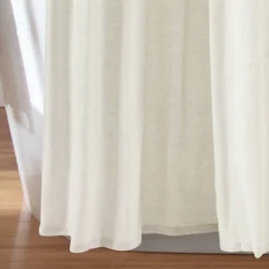 Linen Button Shower Curtain - Lush Décor -Beautiful House GUEST 53e08cf3 629c 4477 8562 fdd88faddbbd