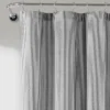 72"x72" Farmhouse Vintage Striped Yarn Dyed Cotton Shower Curtain - Lush Décor