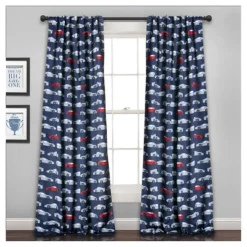 Kids' Race Cars Room Darkening Window Curtain Set Navy/Red - Lush Décor 11 Kids' Race Cars Room Darkening Window Curtain Set Navy/Red - Lush Décor -Beautiful House GUEST 5afc0dca 187f 4ff3 aff9 b179200d47b8