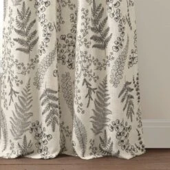 Lush Décor Botanical Dreams Window Panels Light Linen/Black Pair 42x84 9 Lush Décor Botanical Dreams Window Panels Light Linen/Black Pair 42x84 -Beautiful House GUEST 5b199d58 378d 4a61 8109 67b0f9370ace