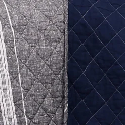 Gray Marlton Stripe Quilt Set - Lush Décor -Beautiful House GUEST 60a06d8a cf3b 4e03 b627 711c6e7985e0