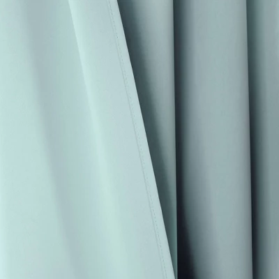 Set Of 2 Insulated Knotted Tab Top Blackout Window Curtain Panels - Lush Décor 4 Set Of 2 Insulated Knotted Tab Top Blackout Window Curtain Panels - Lush Décor - Image 4