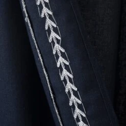 Lush Décor Olivia Ric Rac Embroidery Border Window Panel Navy/White Single 42x84 11 Lush Décor Olivia Ric Rac Embroidery Border Window Panel Navy/White Single 42x84 -Beautiful House GUEST 6381bee4 07e3 4597 a4fb 67a495d6486e