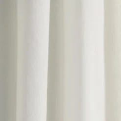 Lush Décor Luxury Modern Flower Linen Like Embroidery Border Window Curtain Panel Off White/Black Single 52X84 -Beautiful House GUEST 67ad7f82 6fe9 403a a734 8bec17df4dd8