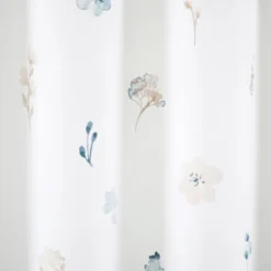 72"x72" Livia Flora Silver-Infused Antimicrobial Shower Curtain Neutral/Blue - Lush Décor 6 72"x72" Livia Flora Silver-Infused Antimicrobial Shower Curtain Neutral/Blue - Lush Décor -Beautiful House GUEST 69f46641 eab8 479c b8a4 3489e435f076
