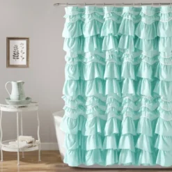 Kemmy Shower Curtain - Lush Décor -Beautiful House GUEST 6b785c9d ab2d 4092 9a43 d4e89e826ad1