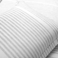 Drew Stripe Farmhouse Silver-Infused Antimicrobial Comforter Set - Lush Décor -Beautiful House GUEST 6c62defb 1fe1 4bb5 9134 f972a4ca8b0f