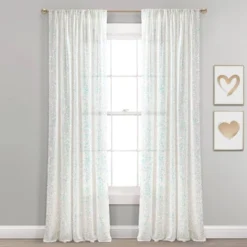 52"x84" Ballgown Glam Sparkle Sequins Window Curtain Panel - Lush Décor -Beautiful House GUEST 6c80555c 0795 4f0d 9fdd 7bd01d0a8be6