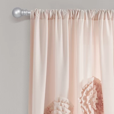 Lush Décor Serena Window Curtain Panel Single 3 Lush Décor Serena Window Curtain Panel Single - Image 3