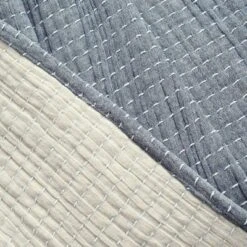 50"x60" Solid Kantha Pick Stitched Yarn Dyed Cotton Woven Throw Blanket - Lush Décor 11 50"x60" Solid Kantha Pick Stitched Yarn Dyed Cotton Woven Throw Blanket - Lush Décor -Beautiful House GUEST 6d8a551e ffa6 4489 85c1 6f0a99e0027f