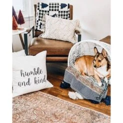 20"x20" Oversize 'Humble And Kind' Family-Friendly Square Throw Pillow Cover White - Lush Décor 7 20"x20" Oversize 'Humble And Kind' Family-Friendly Square Throw Pillow Cover White - Lush Décor -Beautiful House GUEST 6def4237 2bc7 484e 8054 ef9e8abb999d