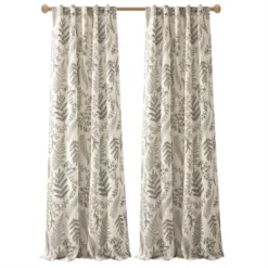 Lush Décor Botanical Dreams Window Panels Light Linen/Black Pair 42x84 12 Lush Décor Botanical Dreams Window Panels Light Linen/Black Pair 42x84 -Beautiful House GUEST 70297214 3538 4a0c bb23 56f85e3f37d9