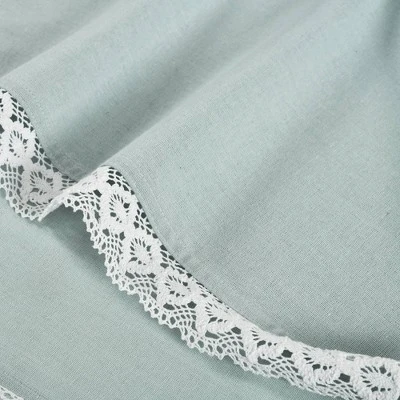 Rosalie Shower Curtain Blue - Lush Décor 2 Rosalie Shower Curtain Blue - Lush Décor - Image 2