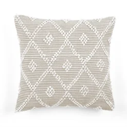 20"x20" Oversize Adelyn Family-Friendly Square Throw Pillow Cover - Lush Décor -Beautiful House GUEST 730b4012 5c77 47fc 972c 63d029483218