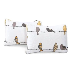 7pc Rowley Birds Quilt Set - Lush Décor -Beautiful House GUEST 732dc84e bcba 4533 9c6a 3d84fc1699cf