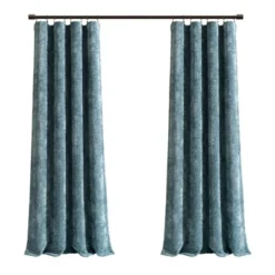 Lush Décor Aspen Luxury Velvet Chenille Window Curtain Panel Dusty Blue Single 52x84 10 Lush Décor Aspen Luxury Velvet Chenille Window Curtain Panel Dusty Blue Single 52x84 -Beautiful House GUEST 7497b51f d62b 4f3e 8027 af4b01f3f523