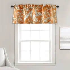 18"x52" Dolores Light Filtering Valance - Lush Décor -Beautiful House GUEST 7504c5a7 9fbe 4d4e 909a 51fde2088d94