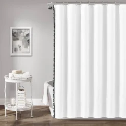 72"x72" Kids' Pom Pom Shower Curtain - Lush Décor -Beautiful House GUEST 75bdbecd af16 477b 8996 fe5b0ad303bf
