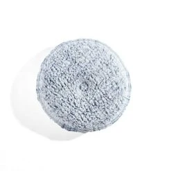 15" Soft Faux Shearling Round Throw Pillow With Button - Lush Décor -Beautiful House GUEST 760ceec0 fcdc 4047 9401 15ad982a0fca