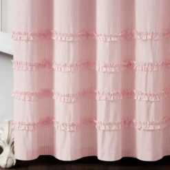 72"x72" Vintage Stripe Yarn Dyed Cotton Shower Curtain - Lush Décor 8 72"x72" Vintage Stripe Yarn Dyed Cotton Shower Curtain - Lush Décor -Beautiful House GUEST 788ea009 f91d 4d39 b373 5901395a8188