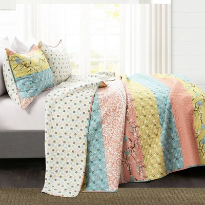 Royal Empire 3 Piece Quilt Set - Lush Décor 1 Royal Empire 3 Piece Quilt Set - Lush Décor