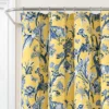 Dolores Shower Curtain Yellow - Lush Décor