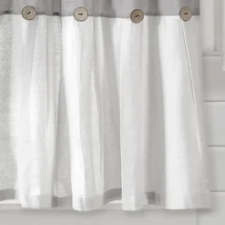 Lush Décor Linen Button Kitchen Tier Window Curtain Panels White/Gray 29X24+2 Set 9 Lush Décor Linen Button Kitchen Tier Window Curtain Panels White/Gray 29X24+2 Set -Beautiful House GUEST 7e161589 19f3 40a8 8e37 8f17daa2cebd