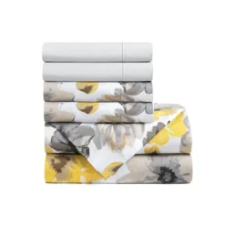 6pc Leah Patterned Sheet Set - Lush Décor -Beautiful House GUEST 7e702bf7 4dfc 4b14 bb30 fbfc65a72fd0