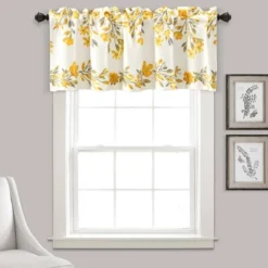 18"x52" Tanisha Light Filtering Window Valance - Lush Décor -Beautiful House GUEST 80979c44 f200 40ec 8d13 c3a930bdbe19