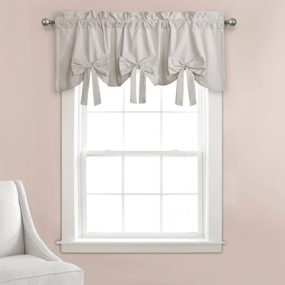 18"x52" Melody Bow Valance Blush - Lush Décor 4 18"x52" Melody Bow Valance Blush - Lush Décor - Image 4