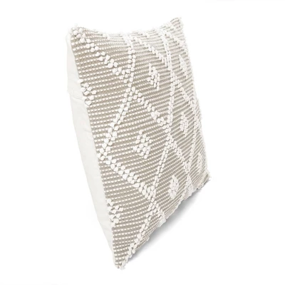 Adelyn Square Throw Pillow - Lush Décor 1 Adelyn Square Throw Pillow - Lush Décor