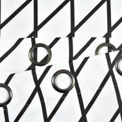 Set Of 2 Feather Arrow Geo Light Filtering Window Curtain Panels - Lush Décor -Beautiful House GUEST 82bf221c ce51 430a aaf8 535d55d4b4b0