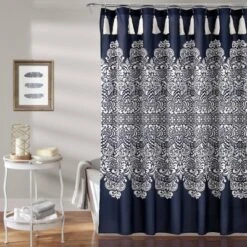 Boho Medallion Shower Curtain - Lush Décor -Beautiful House GUEST 845576f2 5e48 4a10 9ad4 48a4bd8361bd