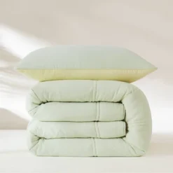 Lush Decor Twin/Twin XL Oslo Bed Blankets Green/Yellow 2pc Set -Beautiful House GUEST 84728a66 9930 4619 8905 60b0a109701e