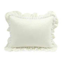 2pc Twin/XL Ella Shabby Chic Ruffle Lace Kids' Comforters Ivory - Lush Décor: Twin XL Kids Bedding, OEKO-TEX Certified -Beautiful House GUEST 872de5ed c484 4bd1 8efd c4d950479fbc