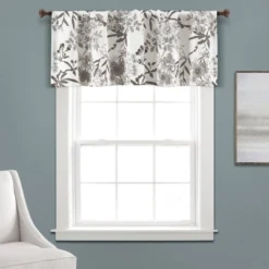 18"x52" Botanical Garden Light Filtering Window Valance - Lush Décor -Beautiful House GUEST 87bc081a 11a3 4623 b6b2 f9b72904fe8c