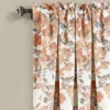 2pk 52"x84" Light Filtering Tanisha Curtain Panels Blush/Gray - Lush Décor