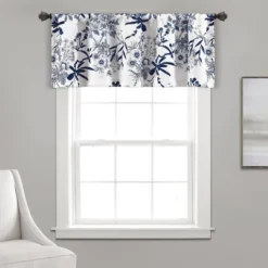 18"x52" Botanical Garden Light Filtering Window Valance - Lush Décor -Beautiful House GUEST 8b39ab9f 2120 42b0 8a32 ffce0e100d74