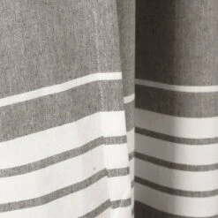 Set Of 2 Coastal Nantucket Yarn Dyed Cotton Tassel Fringe Light Filtering Window Curtain Panels - Lush Décor -Beautiful House GUEST 8c1ec2bf a1ee 40de b30a 98a2474deff1