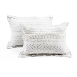 3pc Hygge Geo Duvet & Sham Set - Lush Décor -Beautiful House GUEST 8caf0c3e 6254 4a19 a8f1 5ddd3b68c4a6