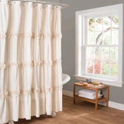 Darla Texture Shower Curtain - Lush Décor -Beautiful House GUEST 8cdca5f1 6197 4ef8 b579 61987a957477