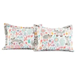 6pc 39"x75" Kids' Pixie Fox Daybed Cover Set Gray - Lush Décor -Beautiful House GUEST 8d0293f9 d669 4212 91ce 3256e1e30dca