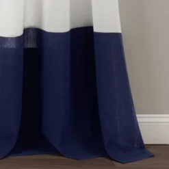 84"x40" Faux Linen Grommet Window Curtain Panels - Lush Décor -Beautiful House GUEST 8d73f637 d269 44e7 9533 b2d7b57c702a