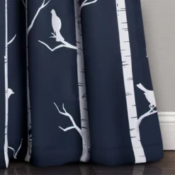 Set Of 2 Bird On The Tree Light Filtering Window Curtain Panels - Lush Décor -Beautiful House GUEST 8de4ba14 c0f2 4202 8deb 9c84c387b674